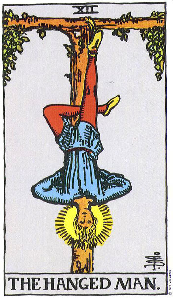 12. El Colgado en el Tarot significado