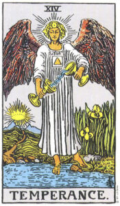 14. La Templanza Arcanos Mayores Tarot